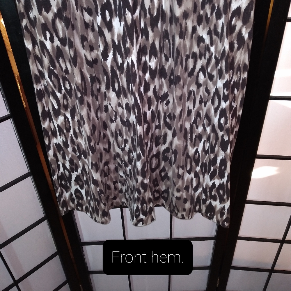 2A. Ann Taylor [Est. 1954] Leopard Print Dress - Picture 9 of 14